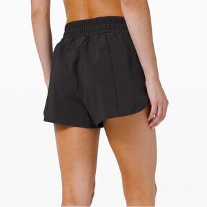 Lululemon Track That High-Rise Short 3" Lined - Black